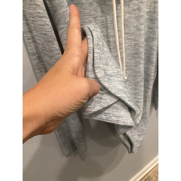 T by Talbots Women Pullover Sweatshirt Plus Size 2X Light Blue Athleisure Casual - Picture 6 of 8